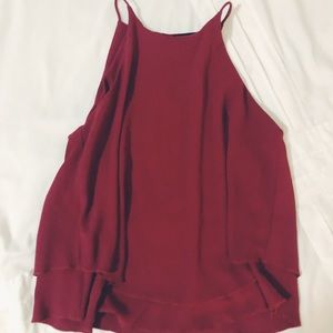 Garnet halter top